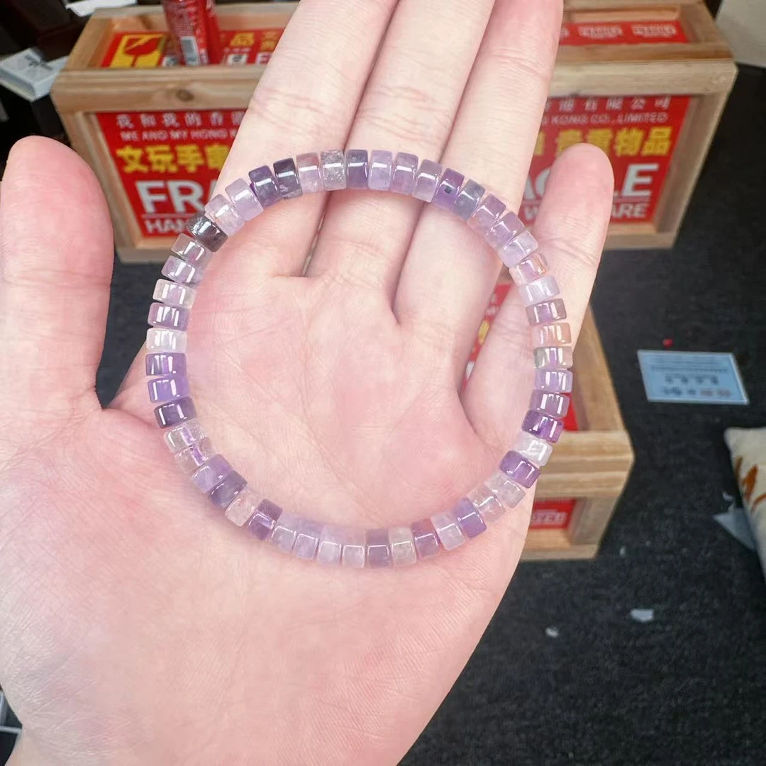 3x6紫水晶药片单圈MK1025