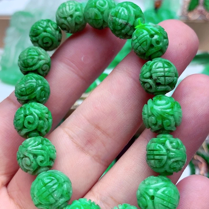 未镶嵌手链翡翠手链