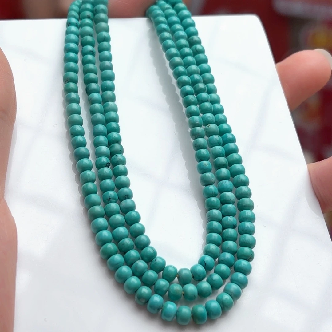 绿松石未镶嵌颈饰