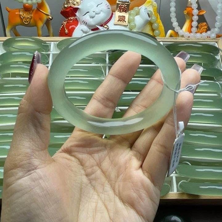 超***我岫玉未镶嵌手镯岫玉