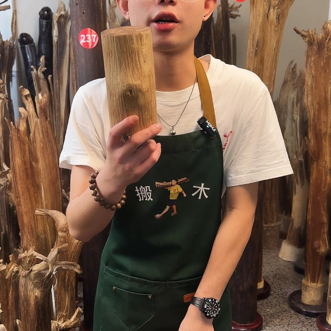沉香摆件天然沉香原木摆件➕底座