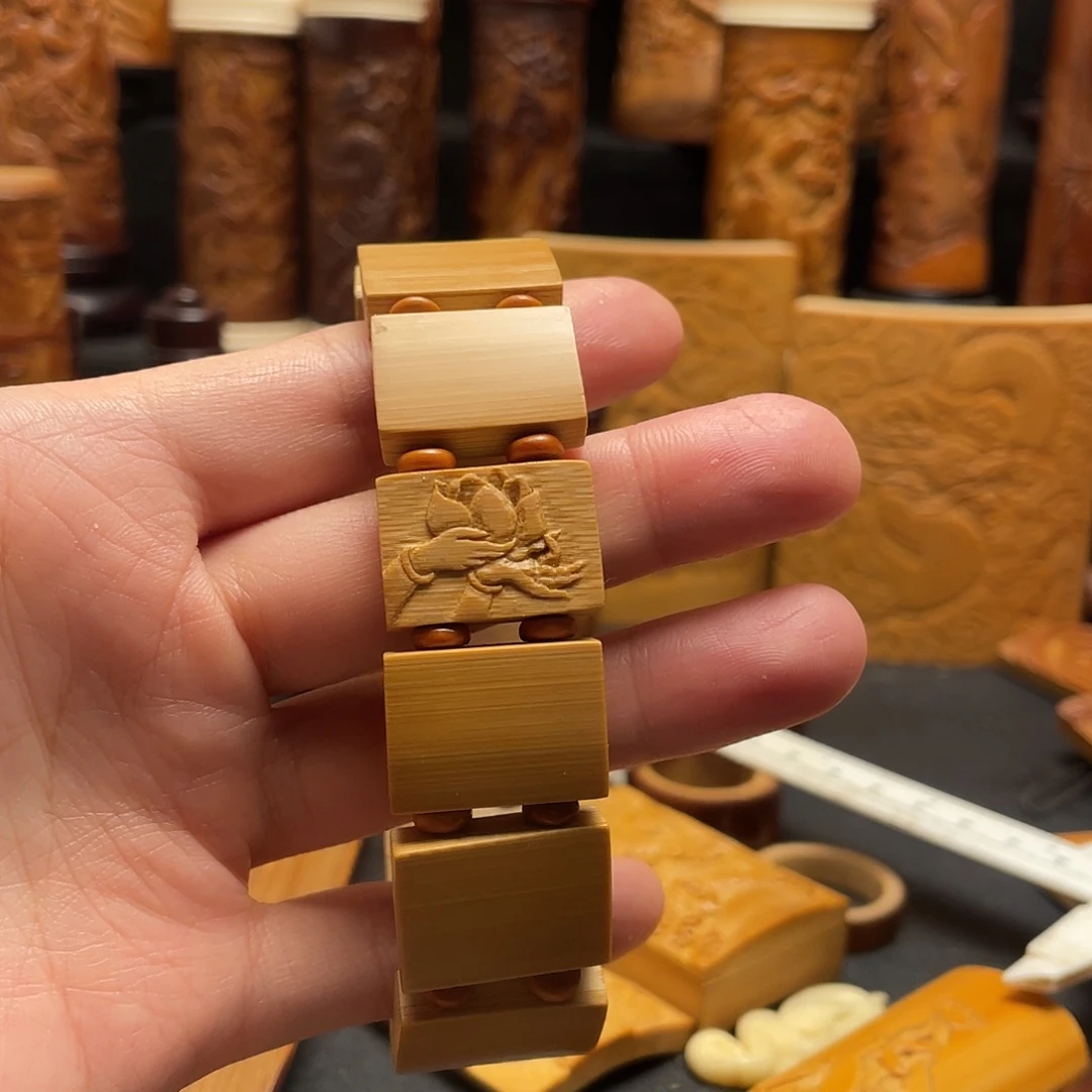 无***忙香榧木手串佛手66666