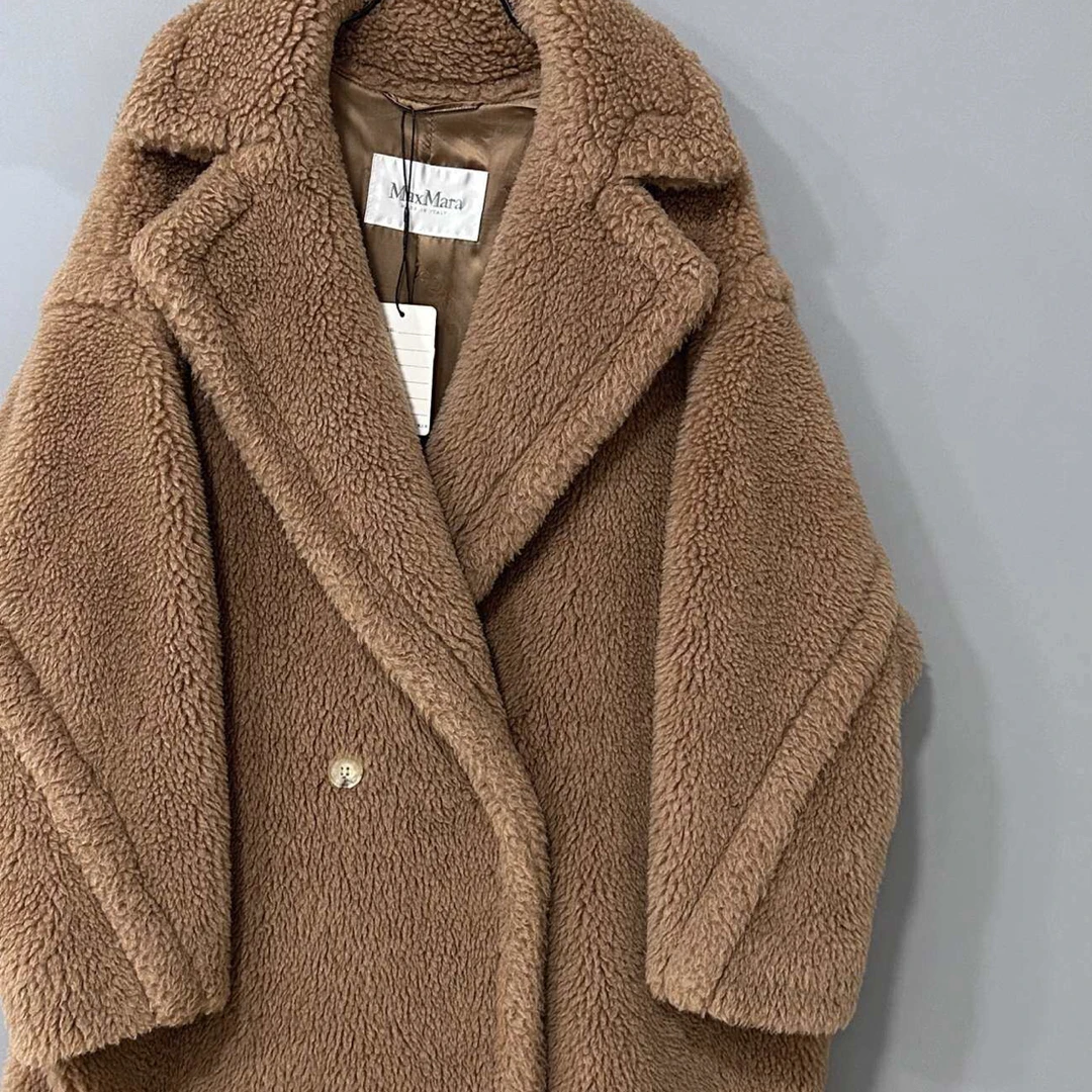 99新 MaxMara 驼色泰迪大衣/s码/19706