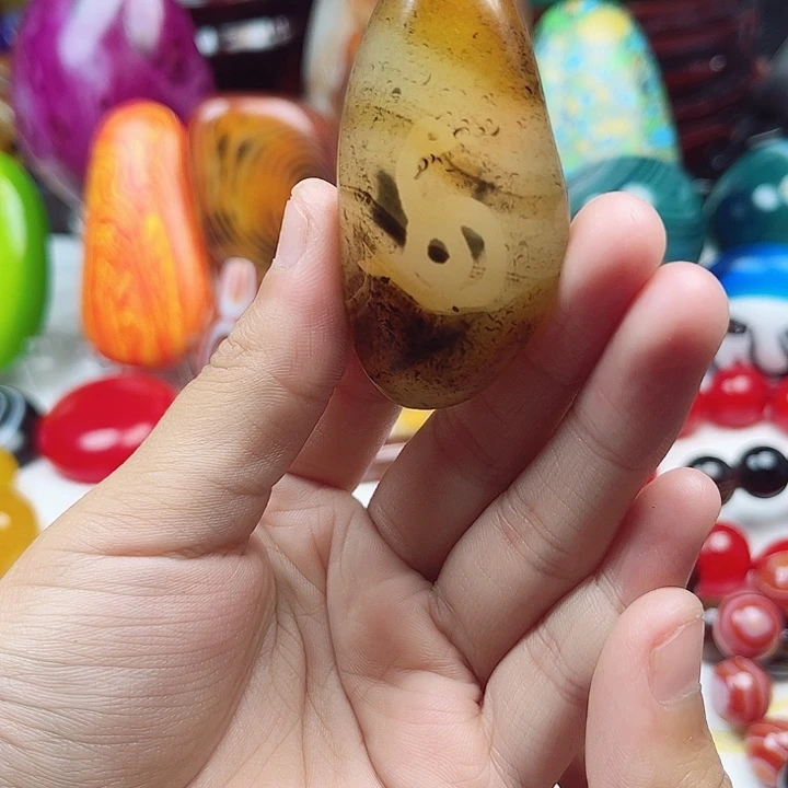 玛瑙/玉髓未镶嵌耳环