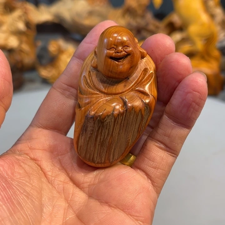柏木（崖柏）根雕工艺摆件