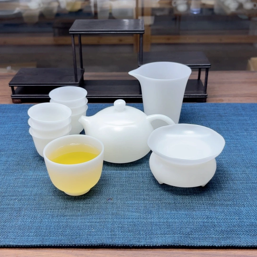 素烧薄胎璞玉冰种玉瓷工厂