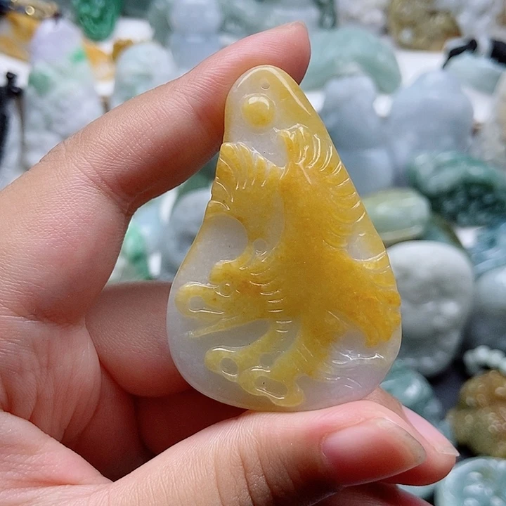 吊坠(不含链)未镶嵌翡翠1