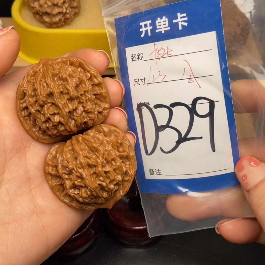 桃核吊坠核桃虎头