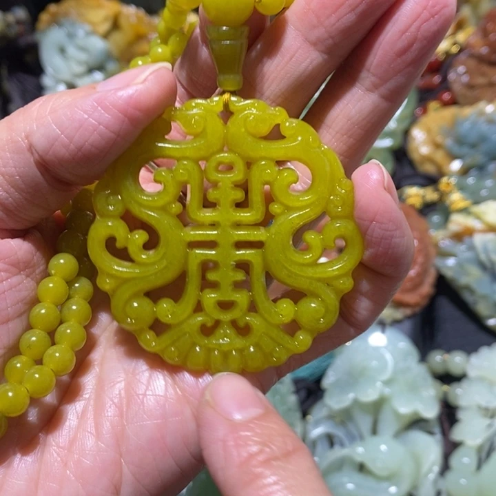 岫玉岫玉吊坠未镶嵌