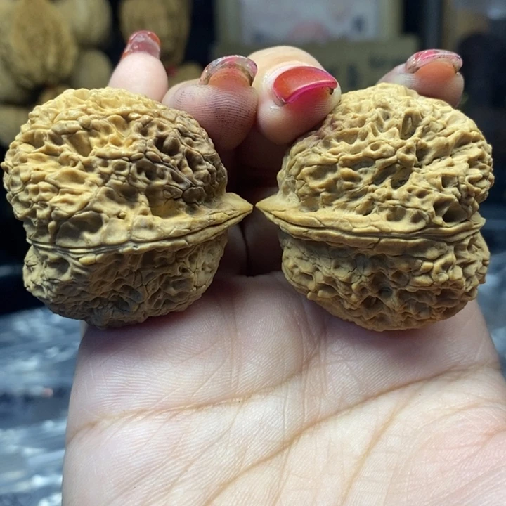 文玩核桃吊坠66烈火金蟾