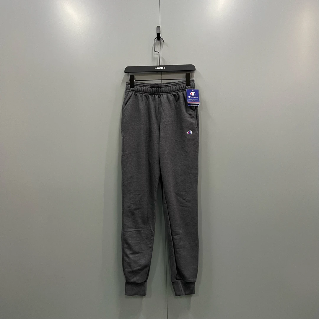 （bb）112 Champion 深灰色冠军棉质加绒卫裤 S码/全新/吊牌/011324