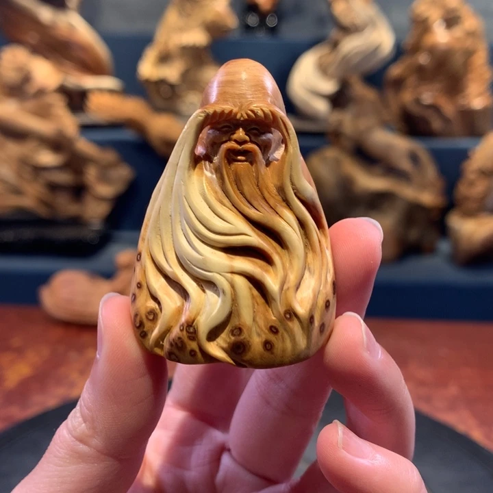 柏木（崖柏）根雕摆件