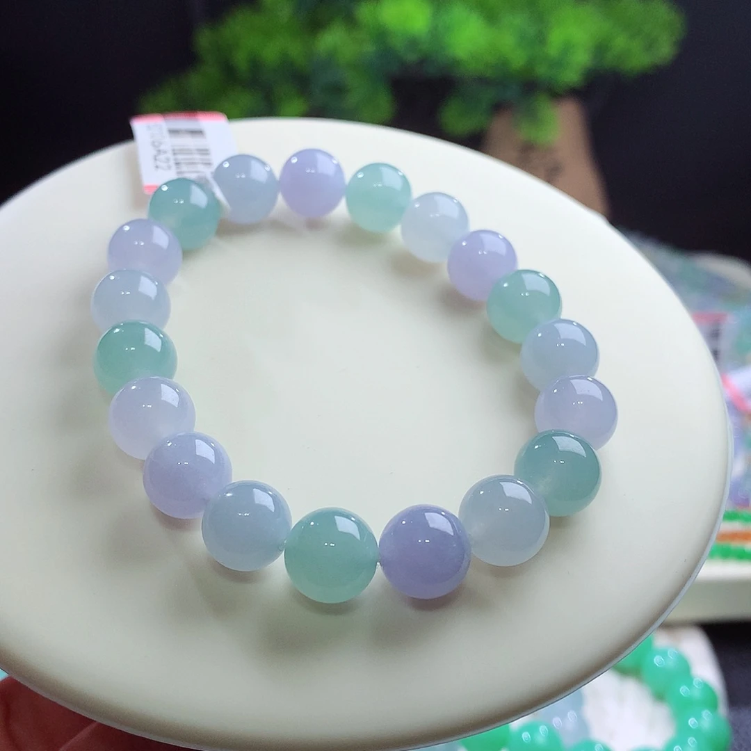 未镶嵌手串翡翠卡10mm