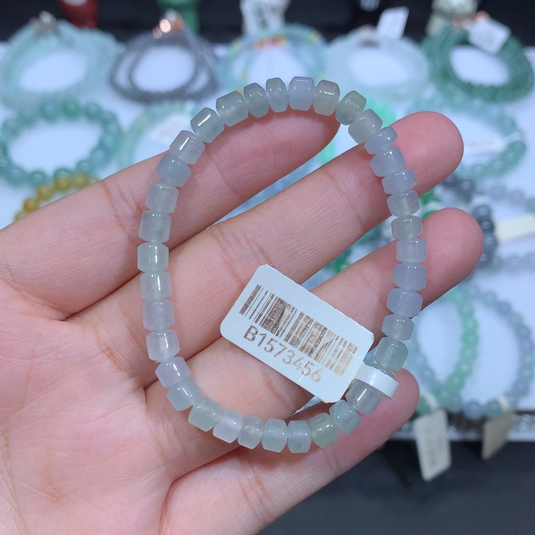 未镶嵌手串翡翠天然