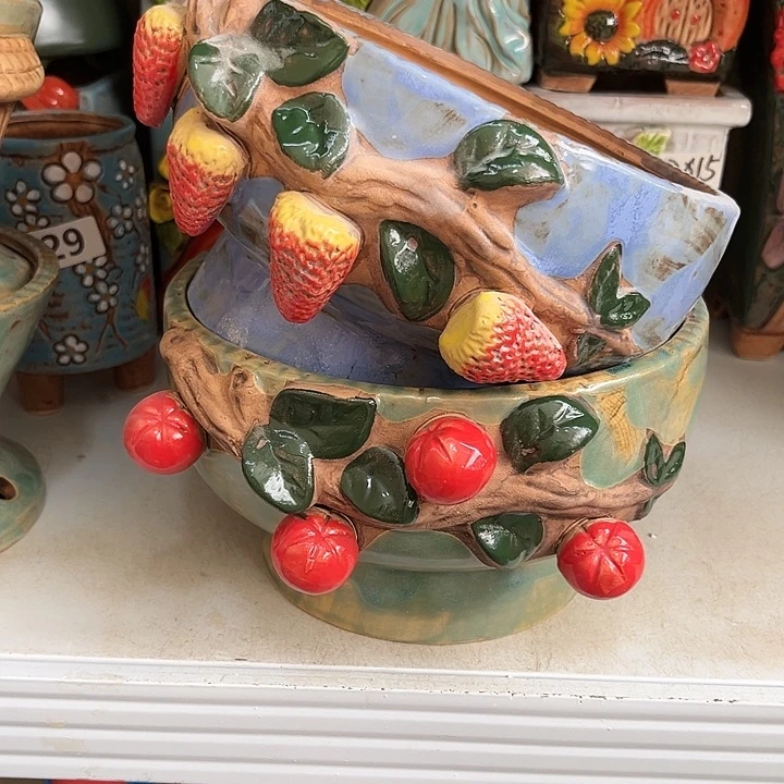 粗陶材质多肉花盆