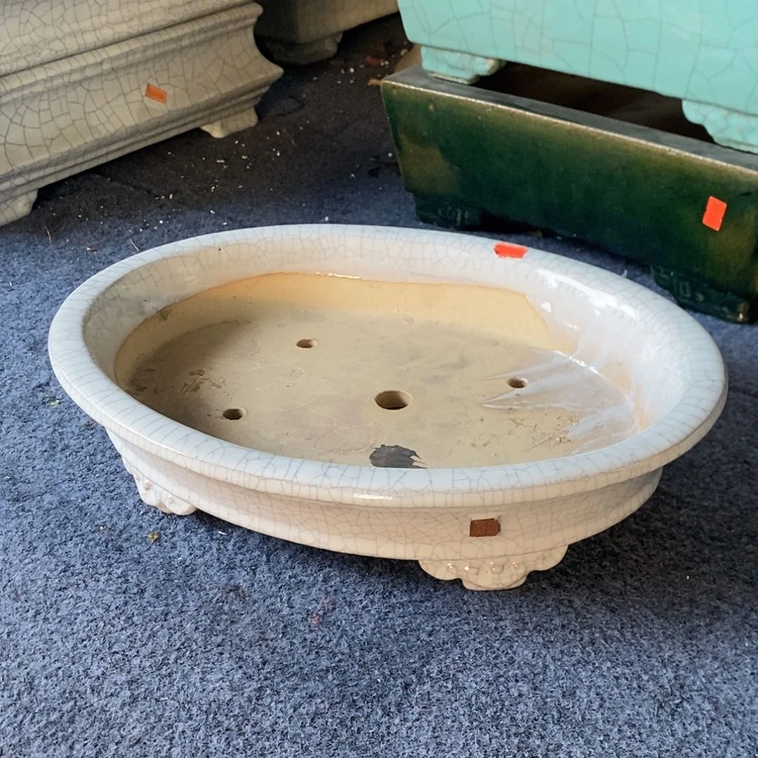 方***总正宗岭南石湾盆白冰