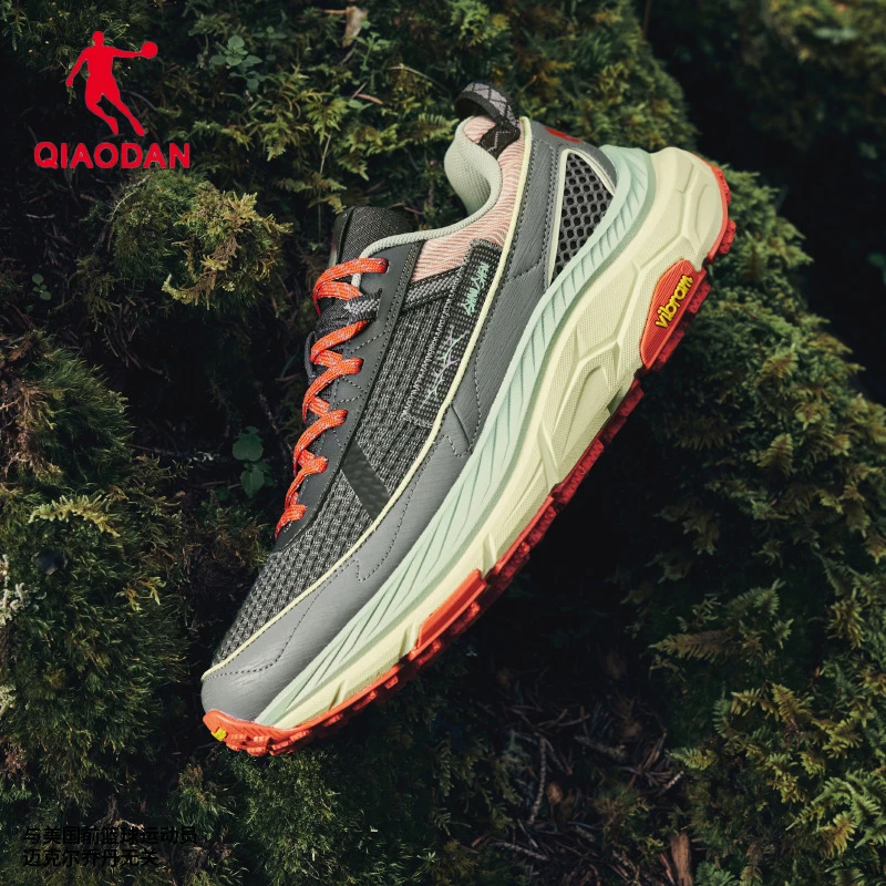 【乔丹-山神2LITE】2025新款户外越野徒步跑步鞋防滑稳定登山鞋男鞋