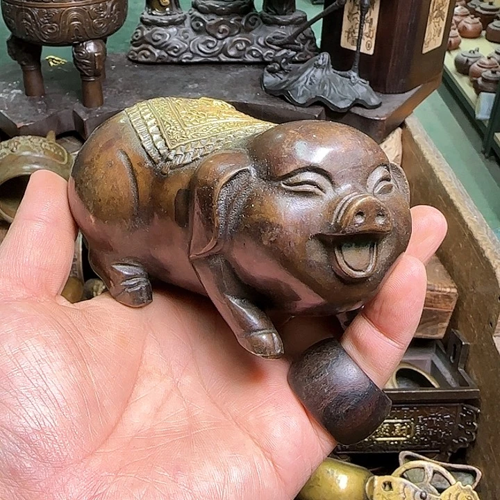 铜器办公室茶室摆件