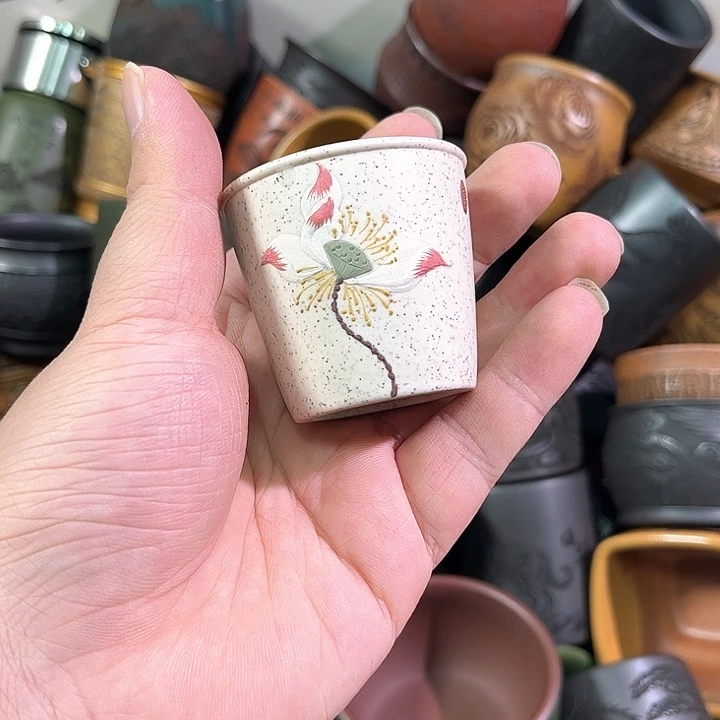 茶杯紫砂全手工紫砂主人杯