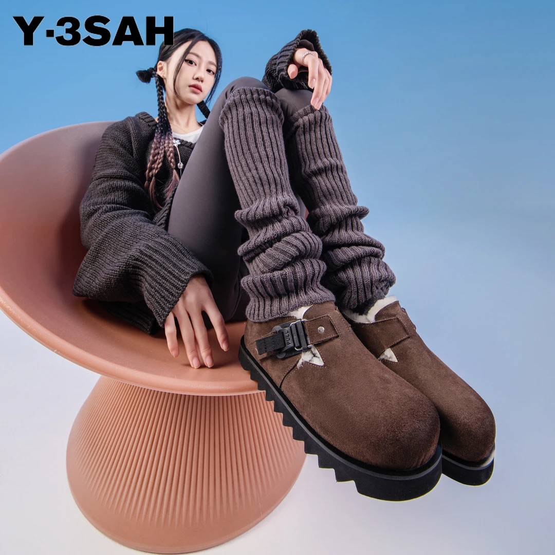 秋冬加毛女鞋 Y38851