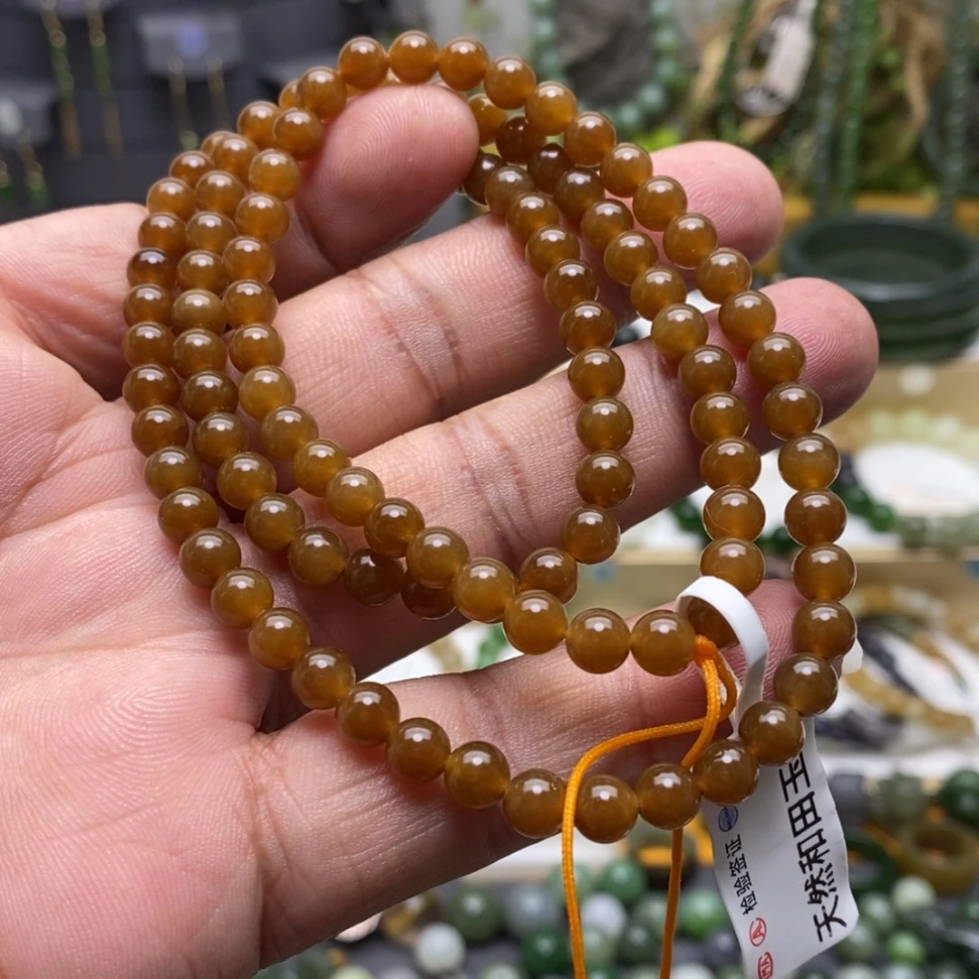 和田玉（糖玉）颈饰未镶嵌67