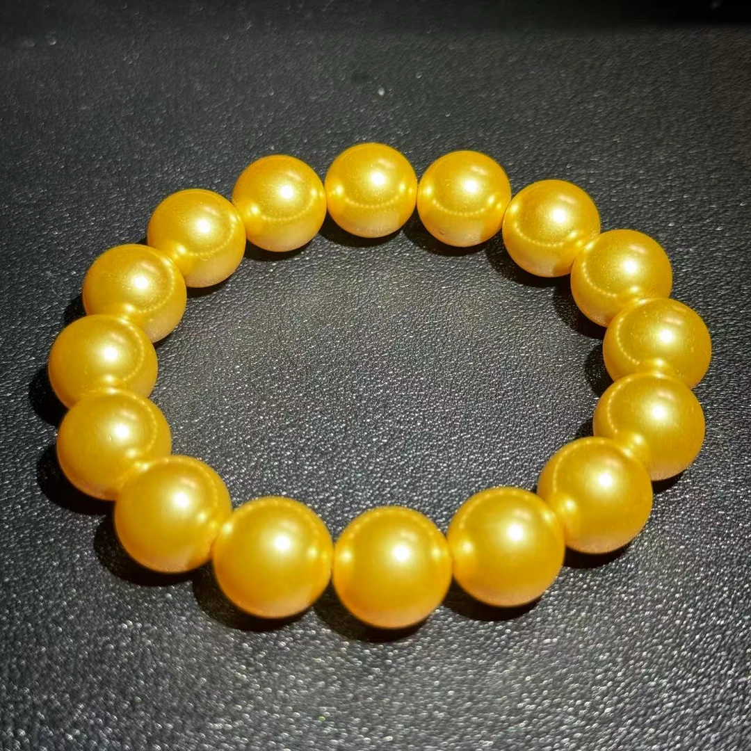 SS高奢圆珠手串黄Z34