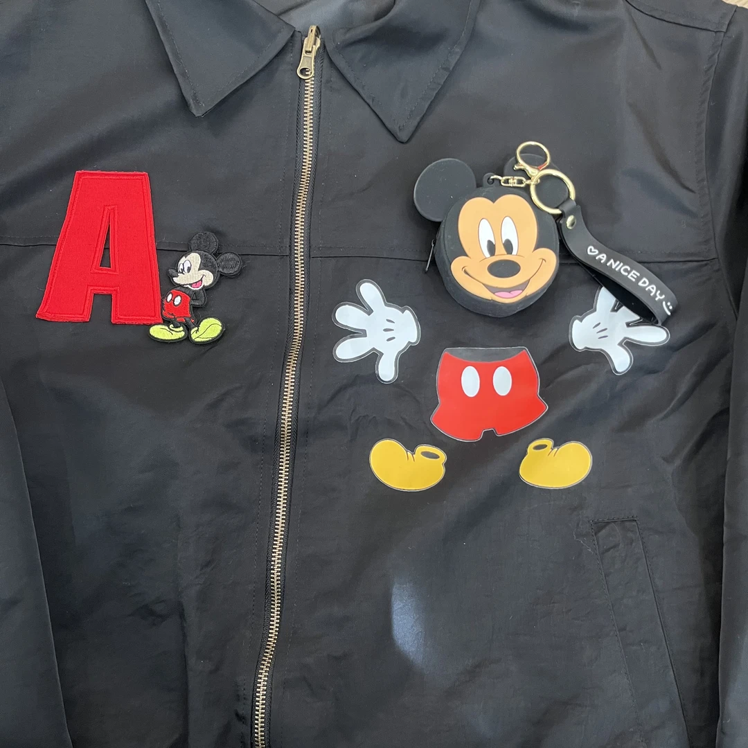 2025新款米奇硅胶软包可爱休闲百搭外套