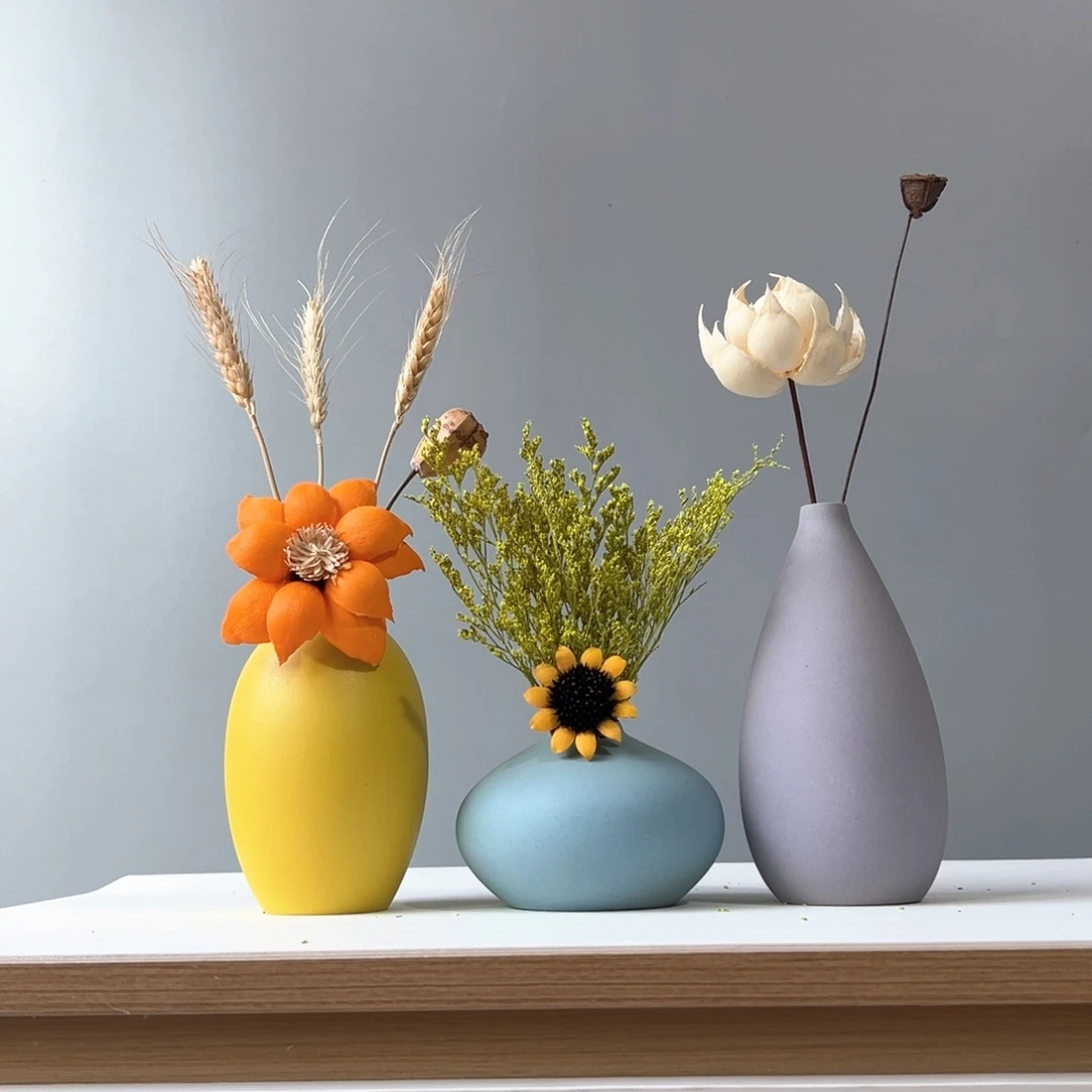 瓶花瓶带花高度20-30厘米左右