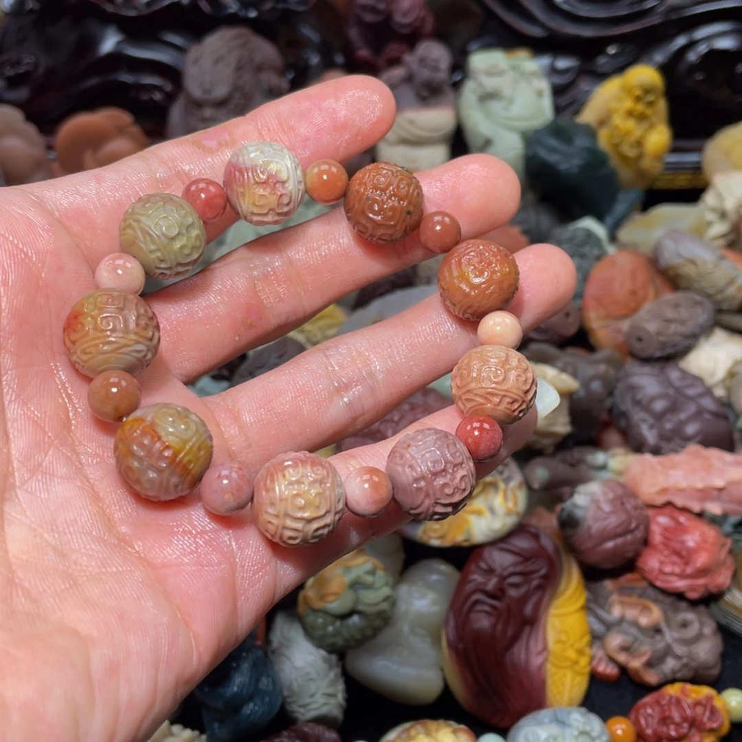 石英质玉手链未镶嵌胡*月