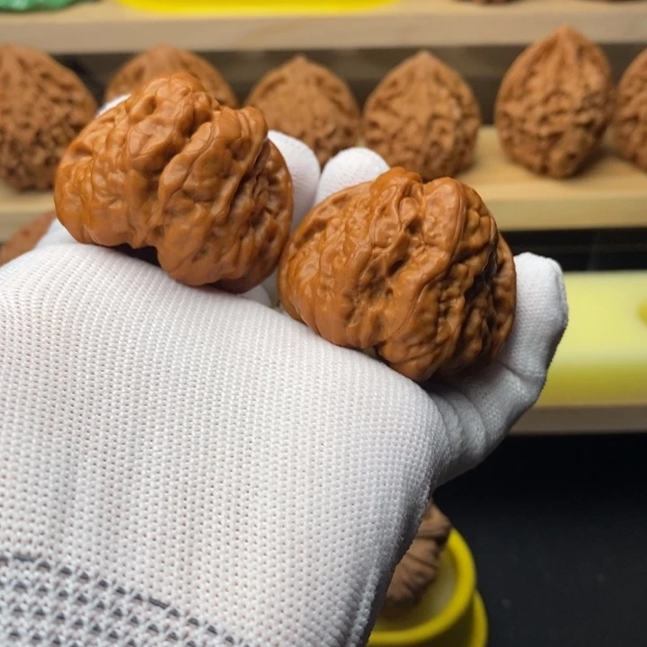 把件文玩核桃大尺寸开背蛙微修精品对