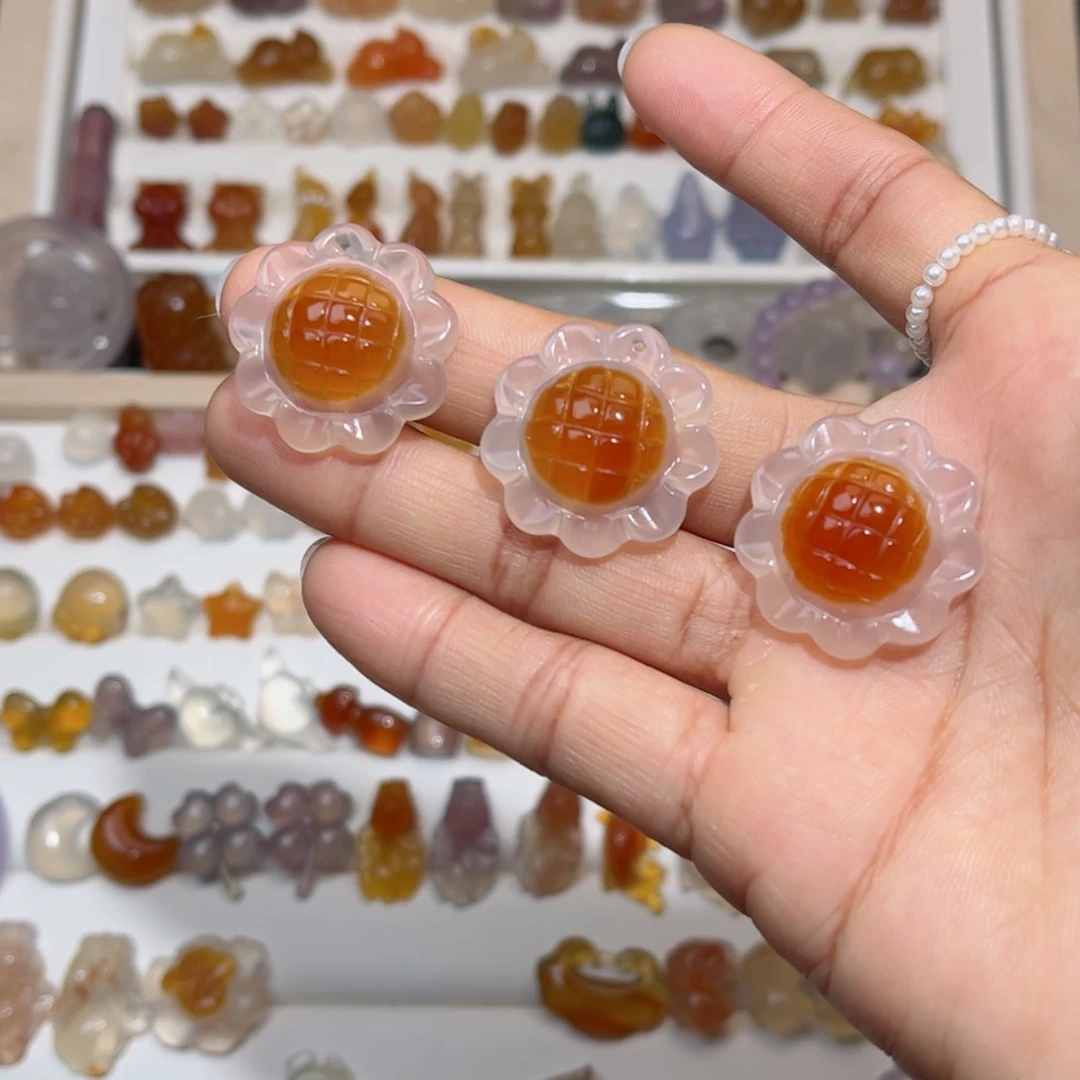 未镶嵌颈饰玛瑙/玉髓