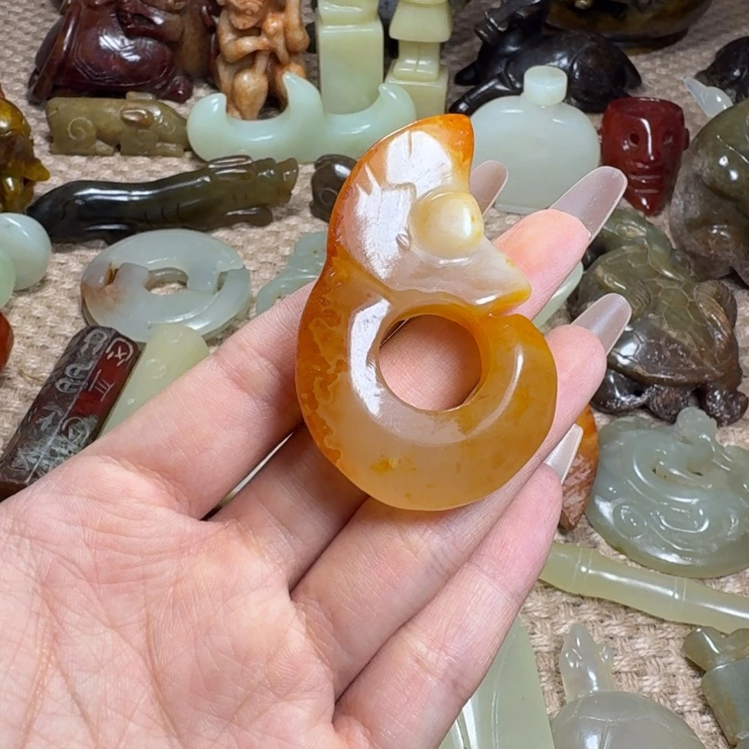 白玉菩提吊坠挂件