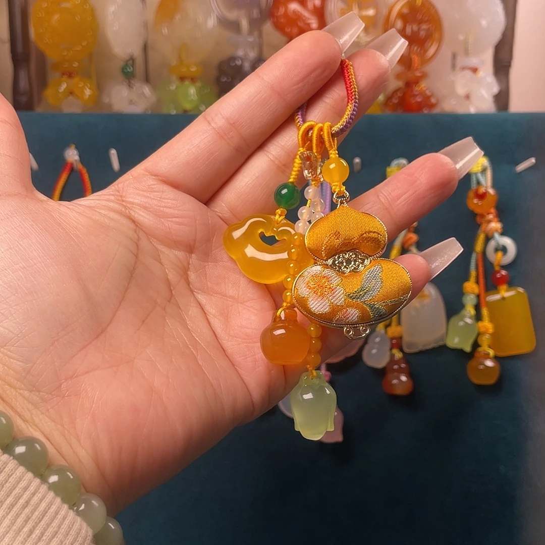 新品葫芦福禄可以钥匙扣