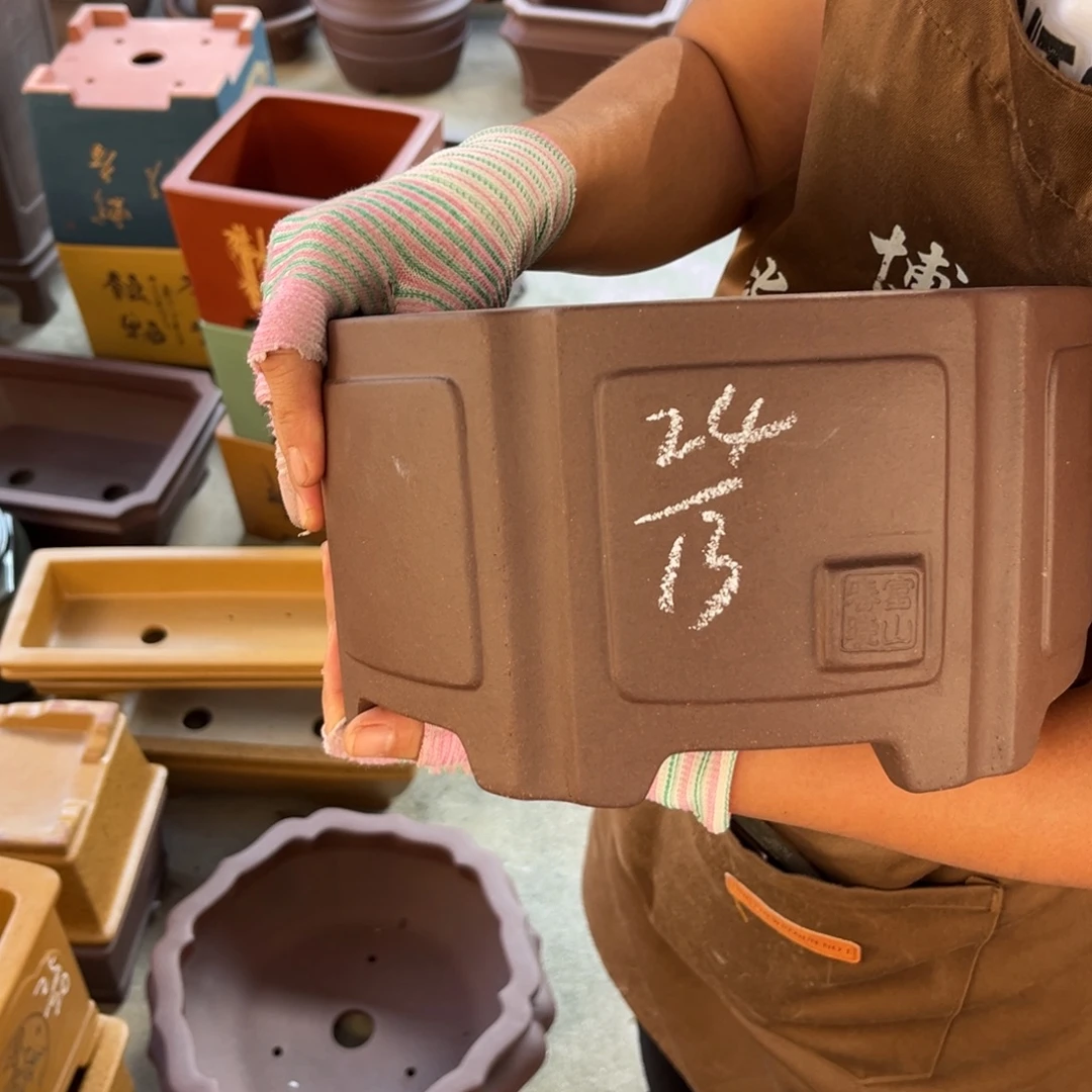 紫砂花盆盆景艺术