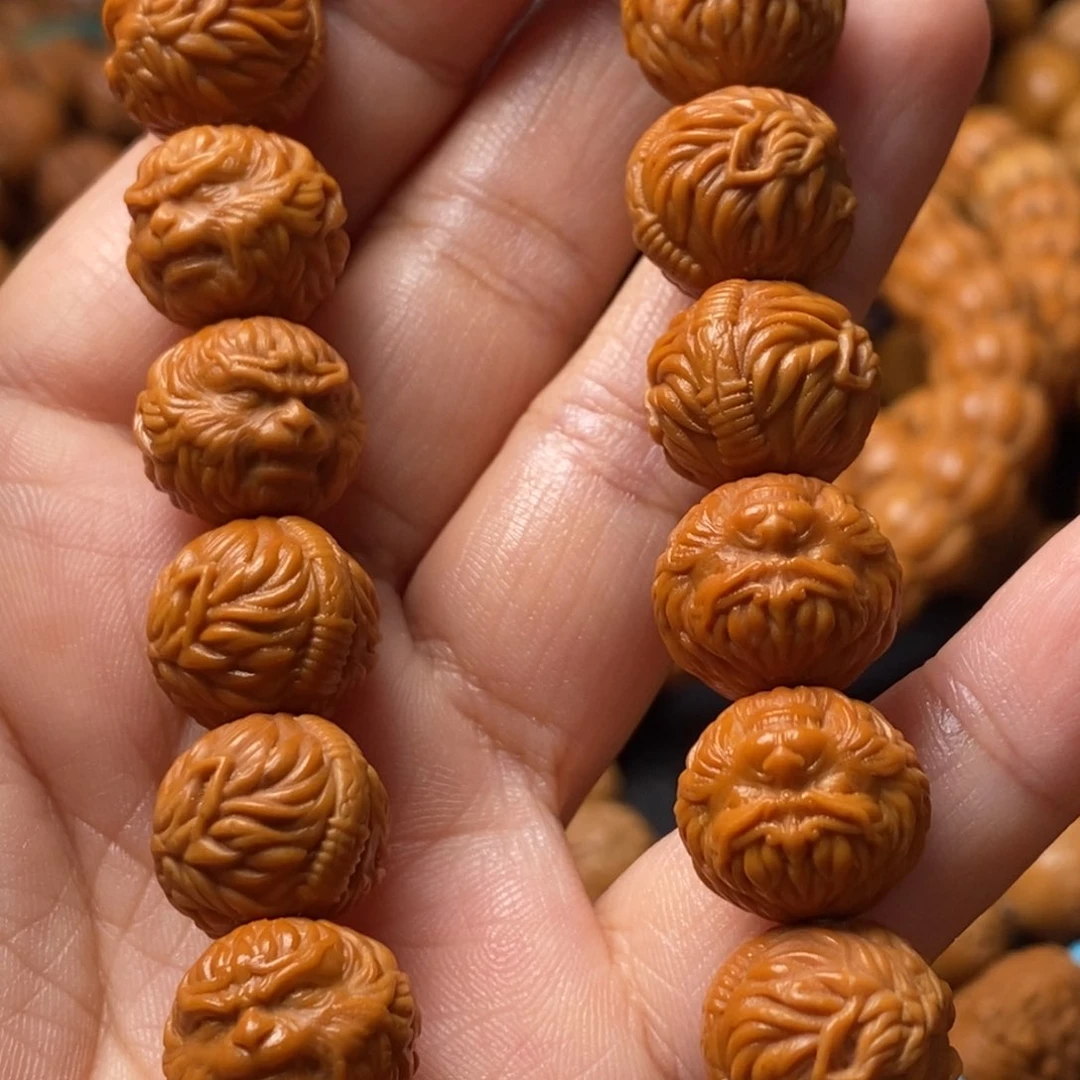 猴头核桃手串猴头