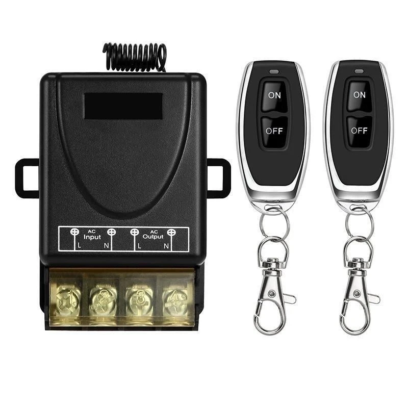 缘微 新款远距离大功无线遥控开关遥控感应开关220V通用