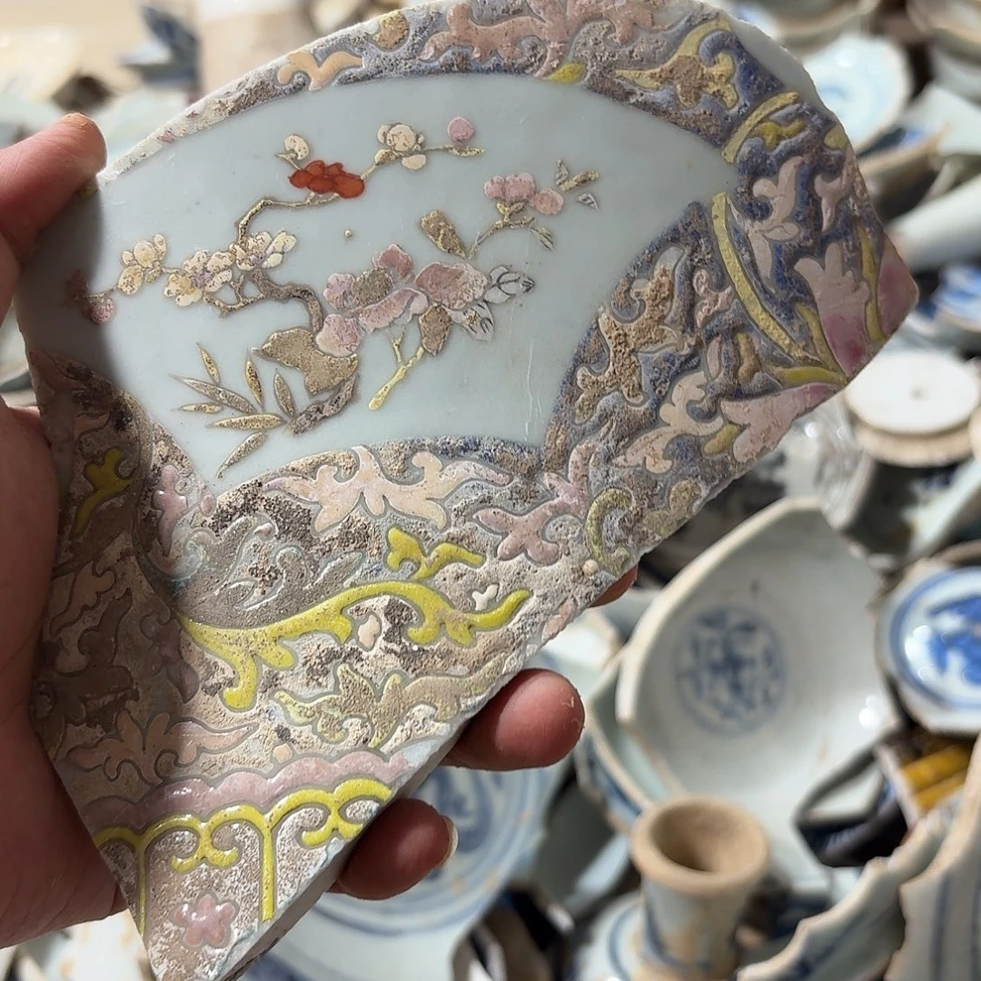 l***r瓷片瓷片标本，顺丰包邮