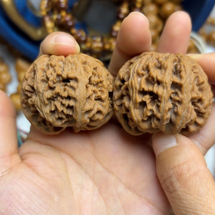 也***憾猴头核桃吊坠苹果圆核桃全品