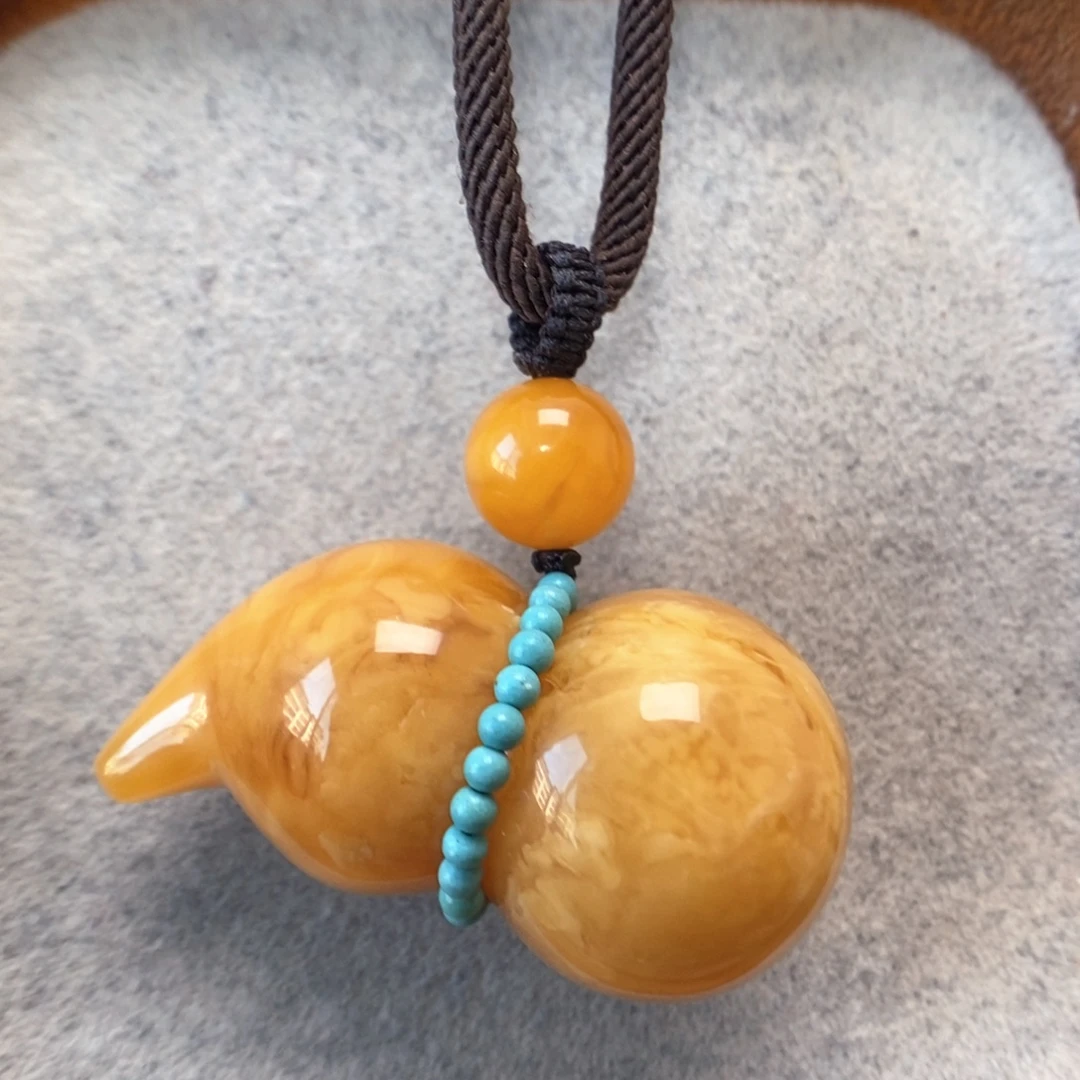 蜜蜡未镶嵌颈饰蜜蜡