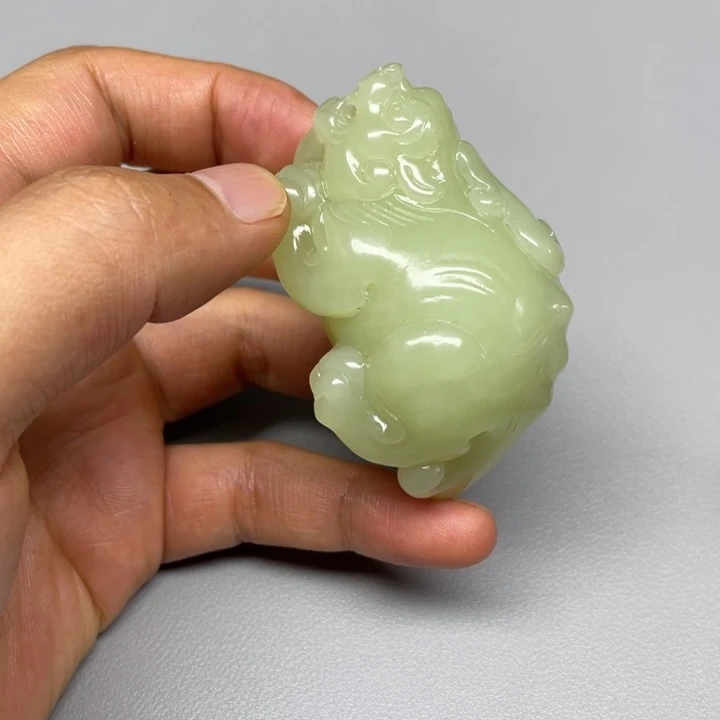 吊坠(不含链)未镶嵌和田玉《****》