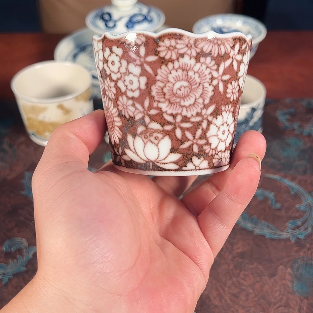 杯景德镇手绘陶瓷
