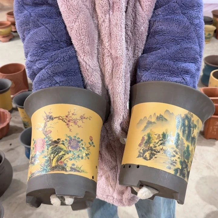 紫砂紫砂花盆破损补发