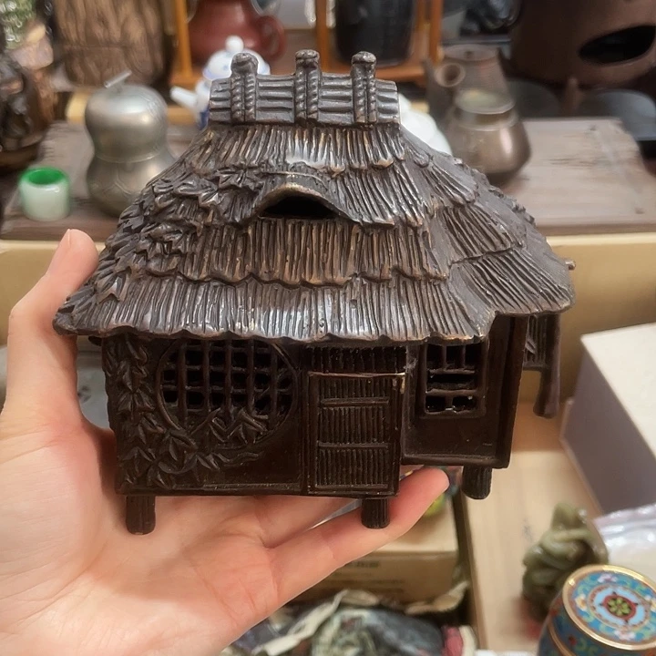 铜中古工艺品摆件