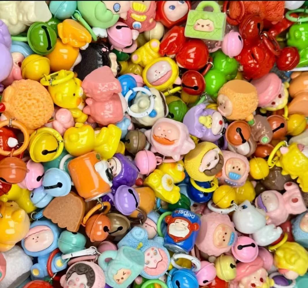 【直播现拆】混款树脂萌粒钥匙扣链子盲袋挂件