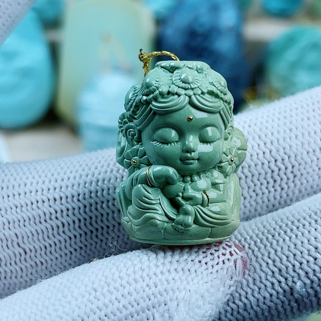 绿松石未镶嵌珠宝奇石