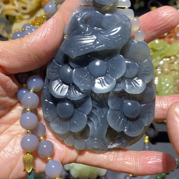 岫玉岫玉吊坠未镶嵌