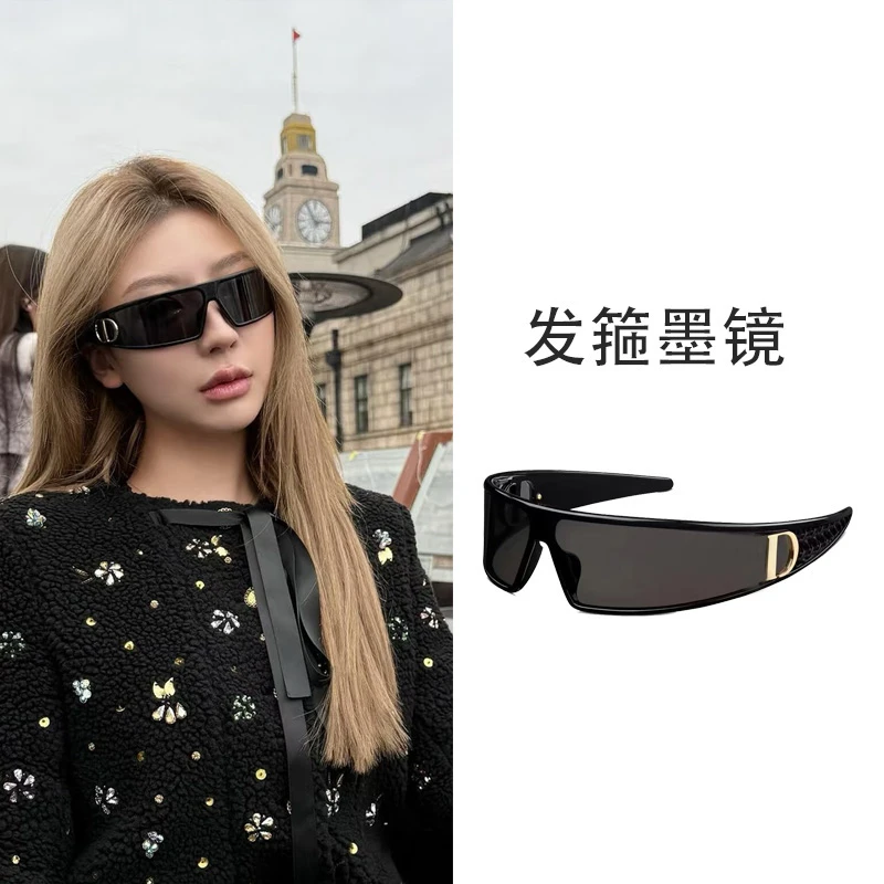 2025新款板材猫眼墨镜好看百搭时尚潮流女生显脸小简约欧美风男女