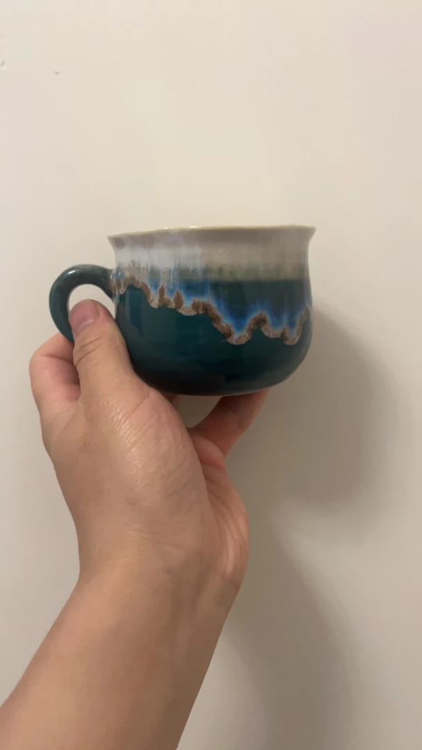纯手工陶瓷马克杯