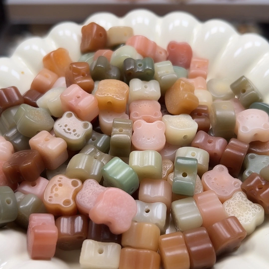 菩提根/象牙果手串卡13多宝小熊饼干23颗