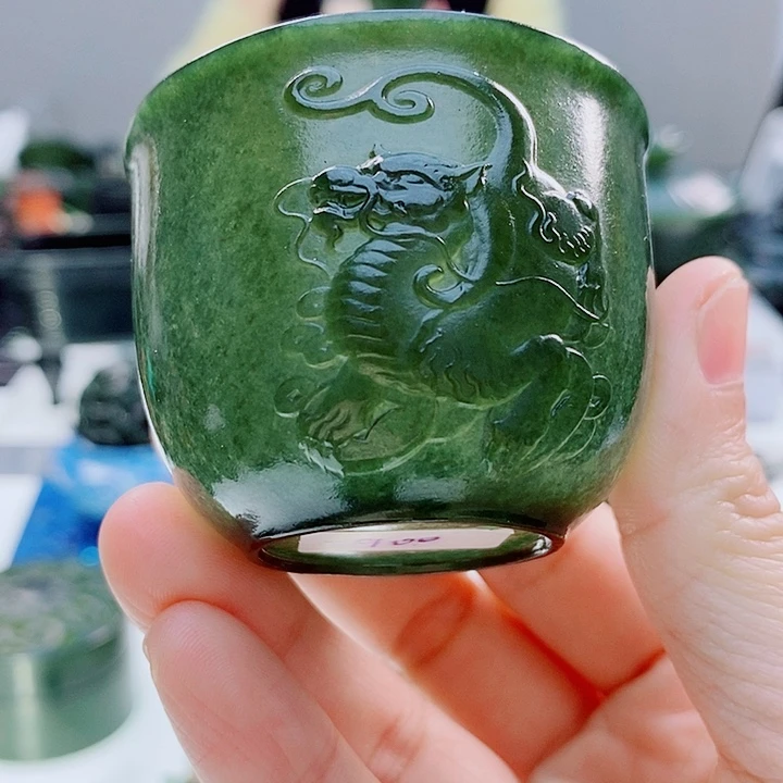 和田玉（青玉）未镶嵌把件